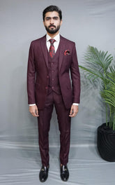 Textured Tropical Suiting Waistcoat