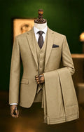 Warm Gold Three Piece Suit Last Option