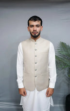Beige Waistcoat