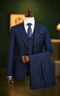 Navy Blue Three Piece Suit Last Option