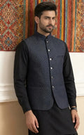Black Quilted Waistcoat Last Option