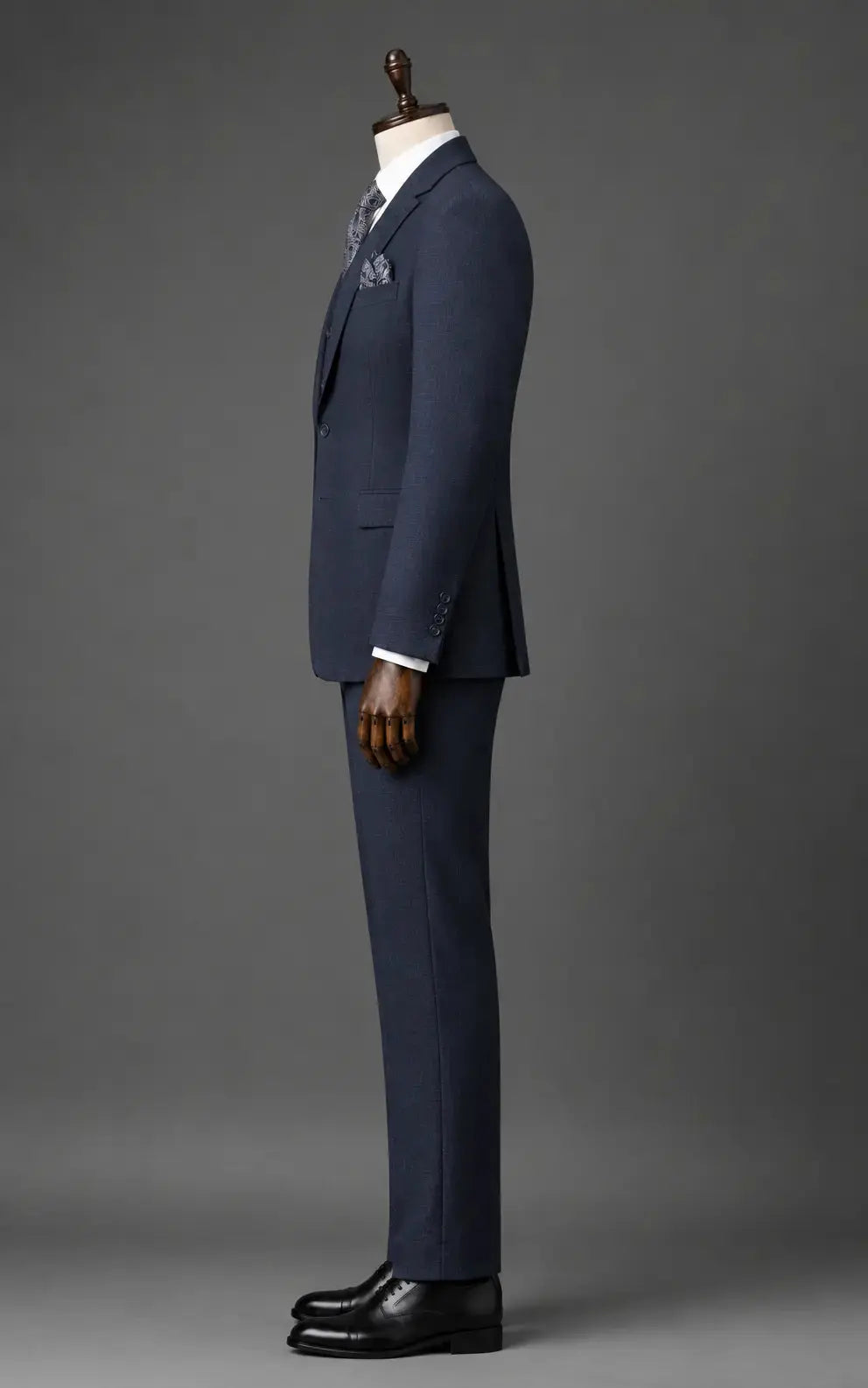 Navy Blue 3-Piece Suit Last Option