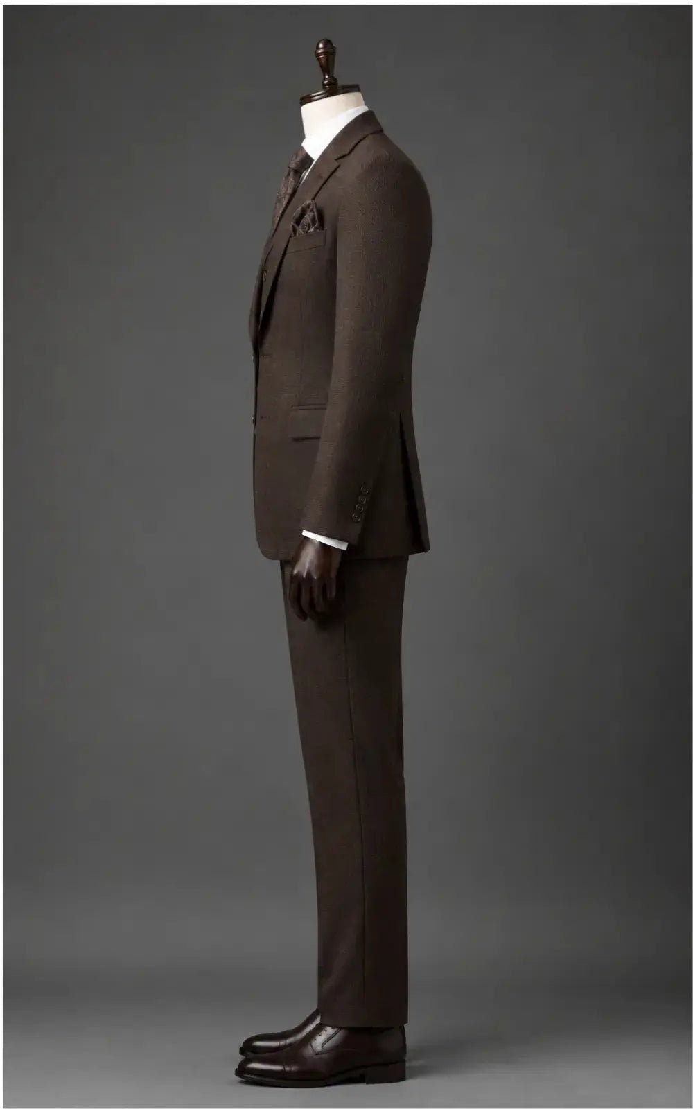 Dark Brown 3-Piece Suit Last Option