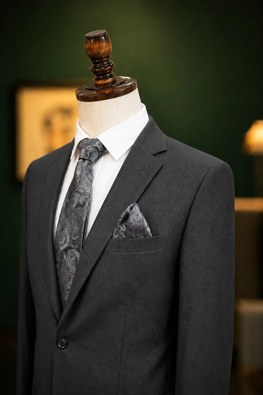 Charcoal Grey 2-Piece Suit