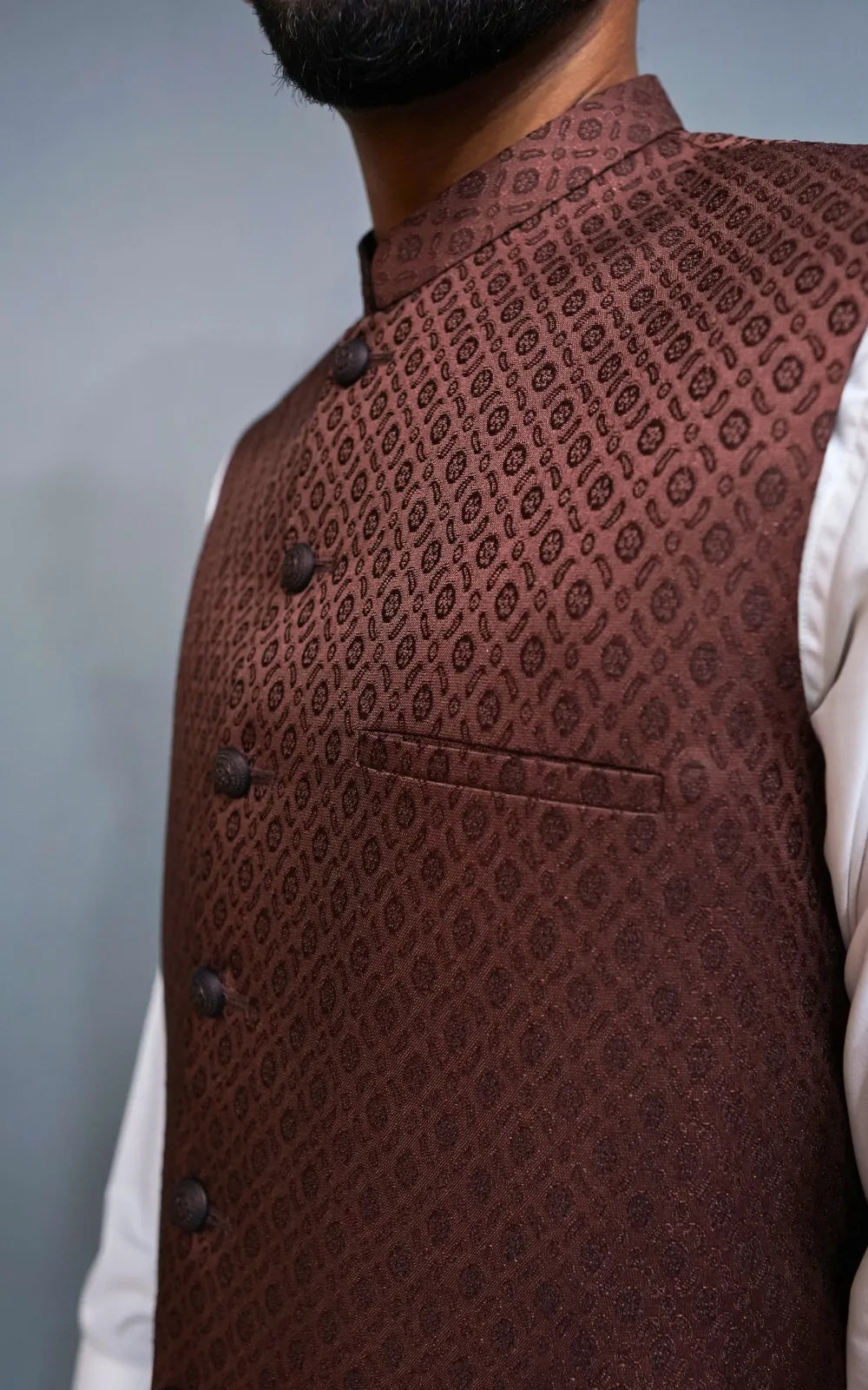 Maroon Waistcoat