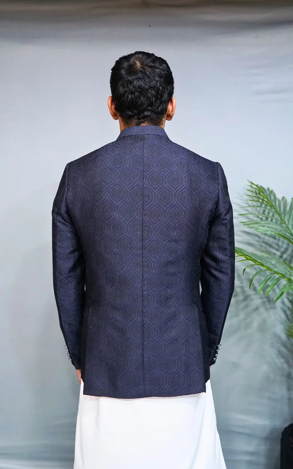 Navy Blue Prince Coat