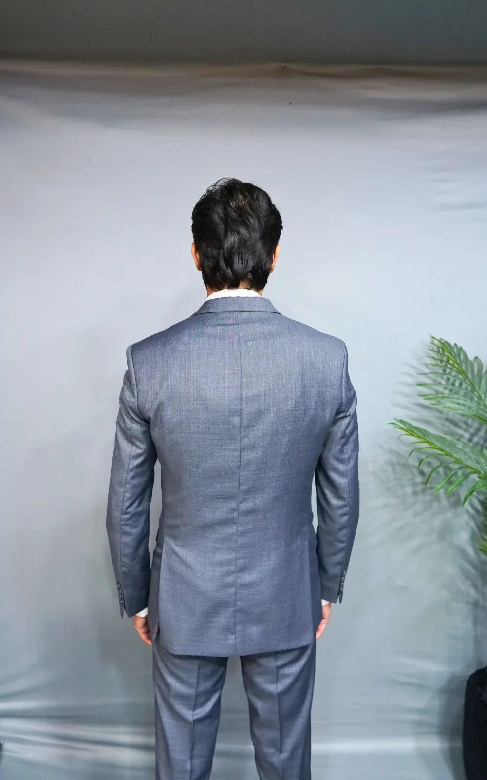 Cool Grey Three Piece Suit