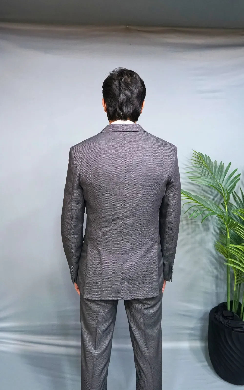 Charcoal Grey Three Piece Suit