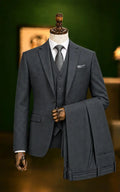 Dark Grey Three Piece Suit Last Option