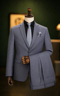 Steel Grey 2-Piece Suit