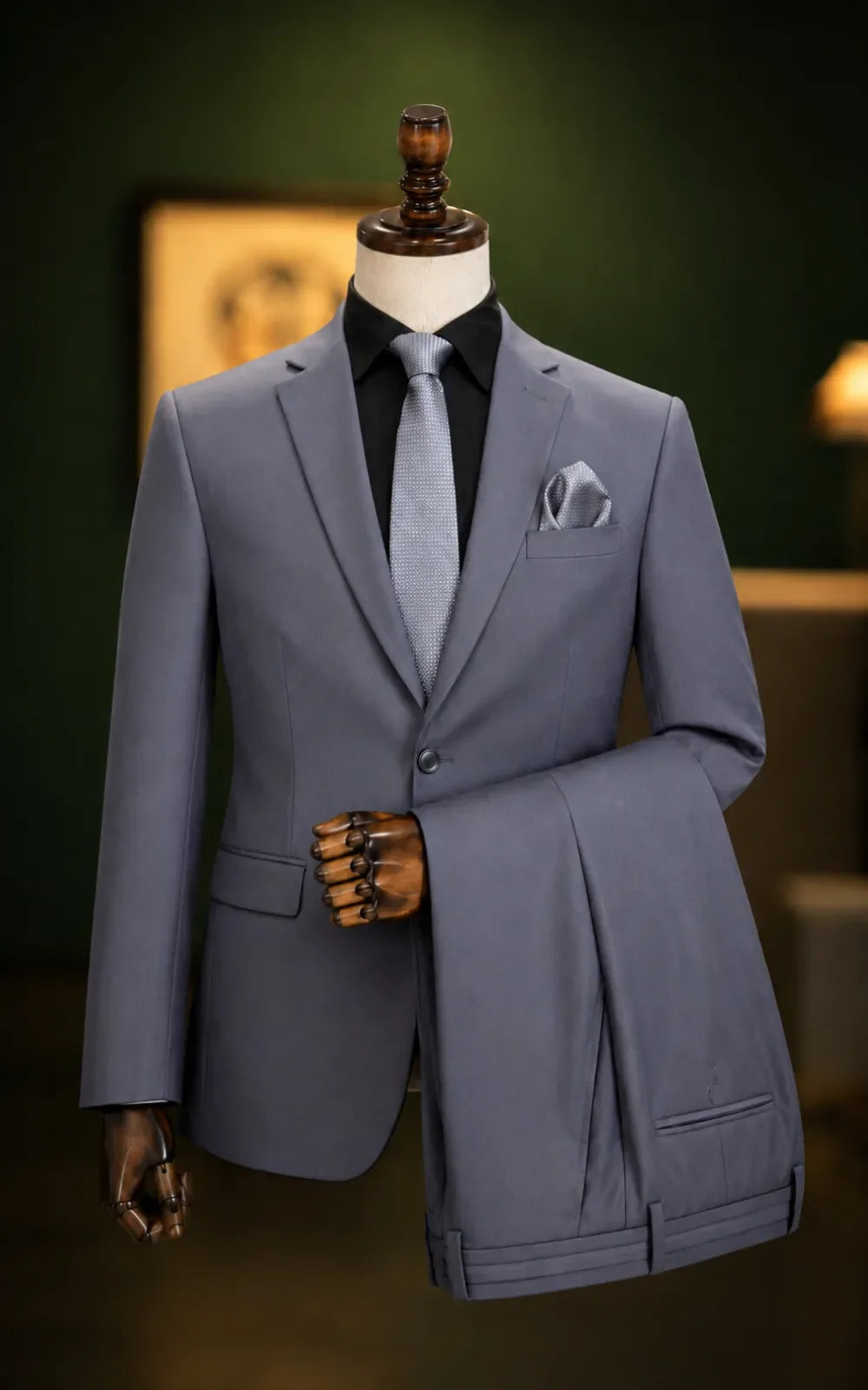 Steel Grey 2-Piece Suit