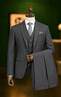 Charcoal Grey Three Piece Suit Last Option