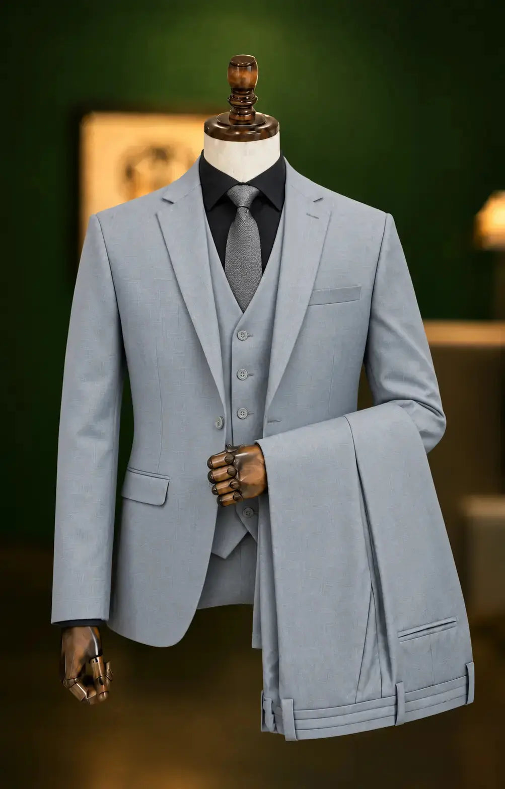 Silver Crest Three Piece Suit Last Option