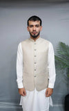 Kareem Tropical Suiting Waistcoat