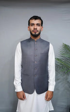Steel Grey Waistcoat