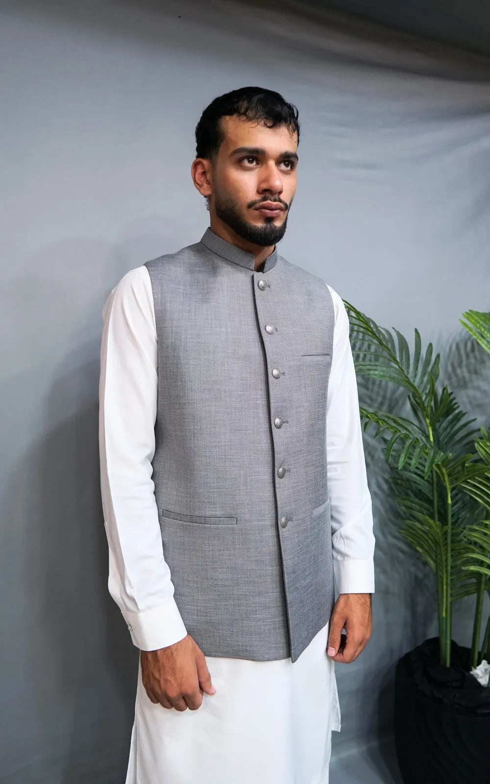 Slate Grey Wasitcoat