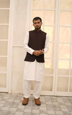 Dark Maroon Waistcoat
