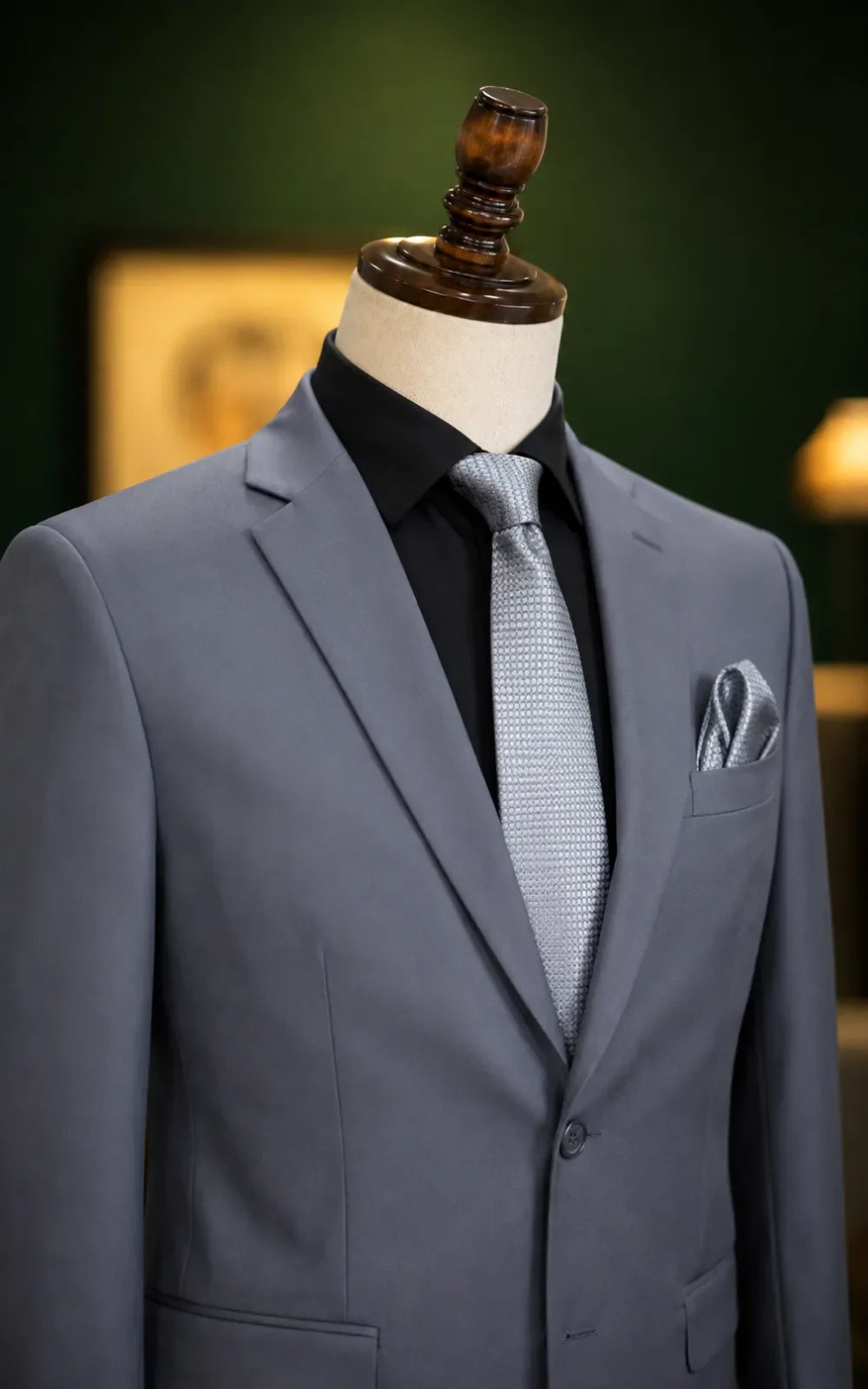 Steel Grey 2-Piece Suit