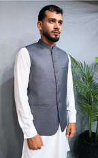 Steel Grey Waistcoat