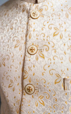 Cream & Gold Prince Coat