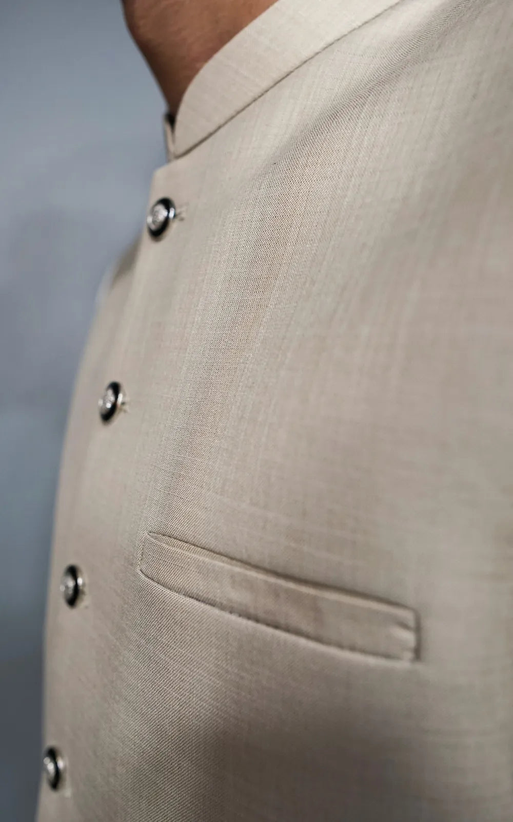 Beige Waistcoat