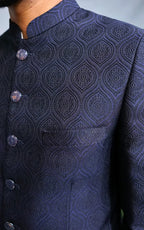 Navy Blue Prince Coat