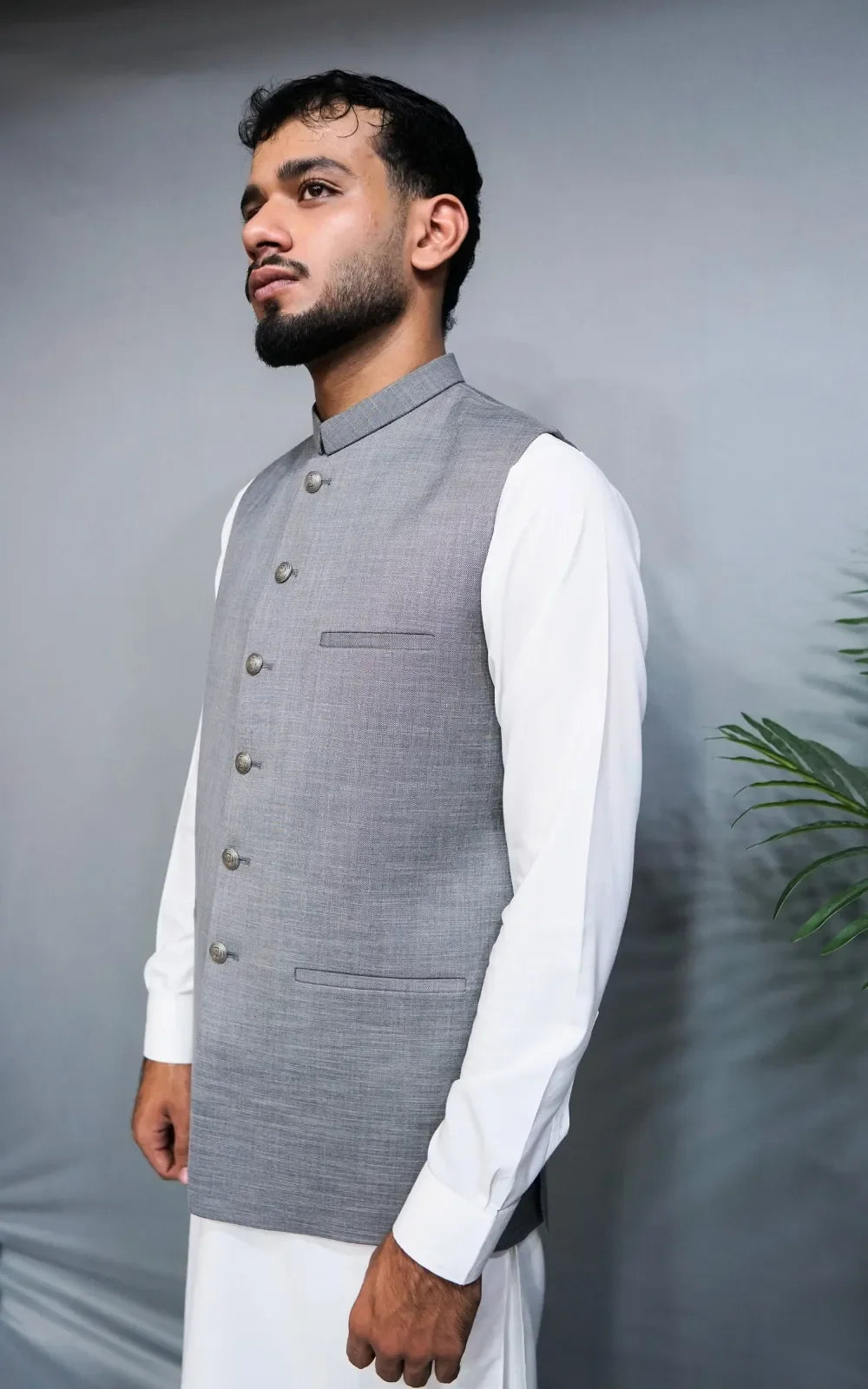 Slate Grey Wasitcoat