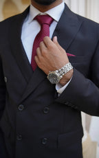 Charcoal Black Double Breasted