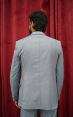 Silver Crest Three Piece Suit