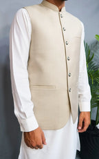 Beige Waistcoat