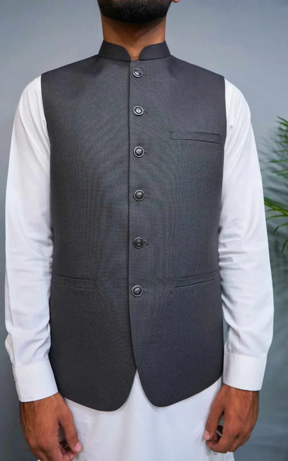 Dark Grey Waistcoat