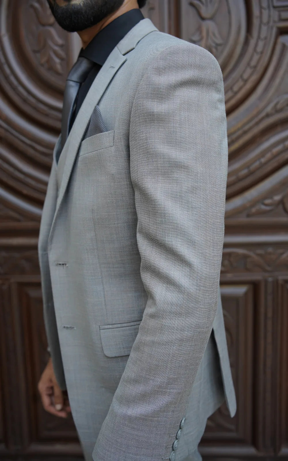 Light Grey Three Piece Suit