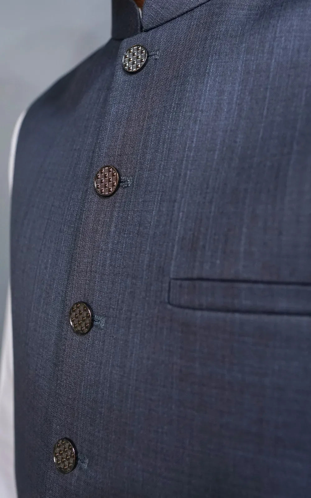 Steel Grey Waistcoat