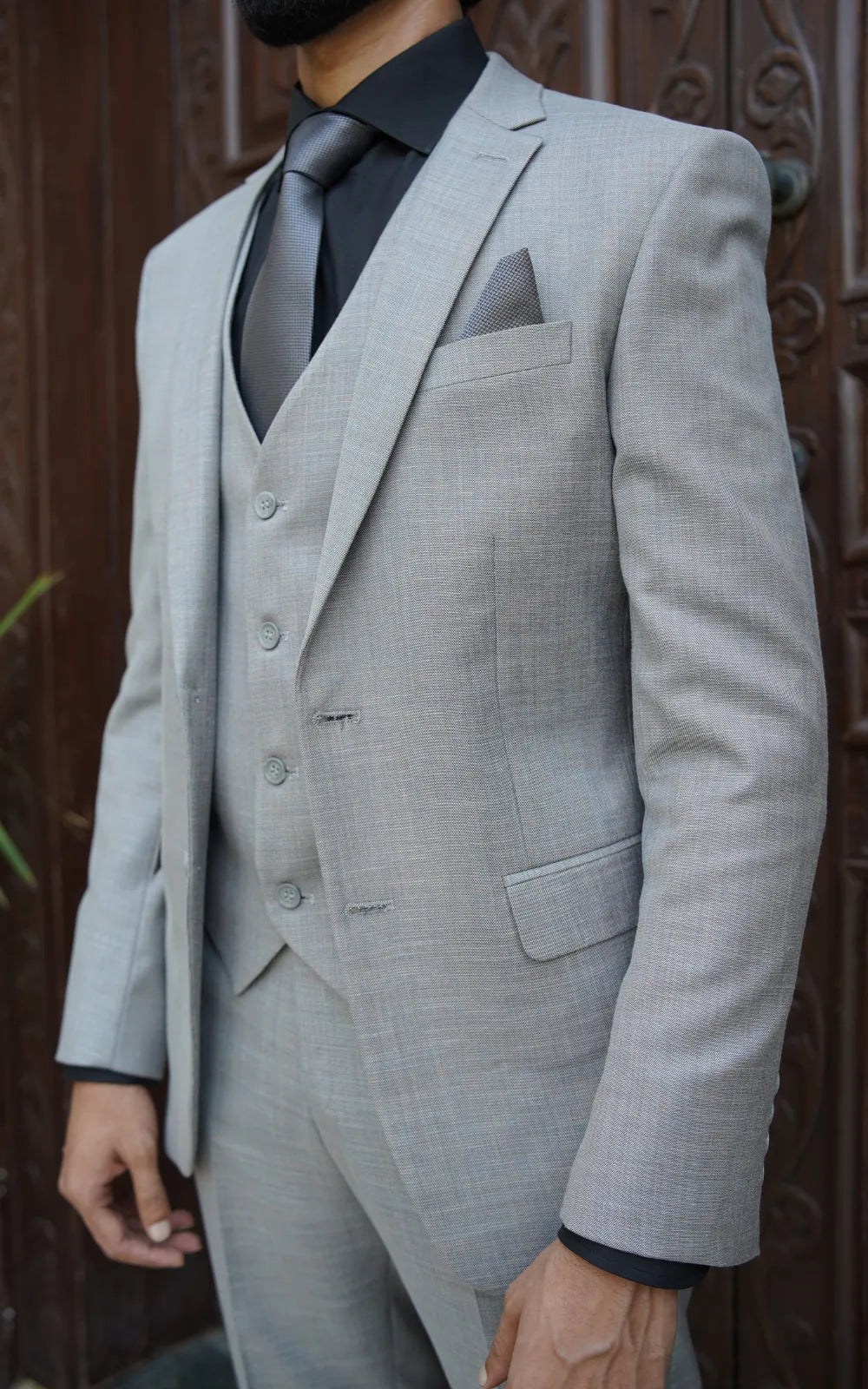 Light Grey Three Piece Suit