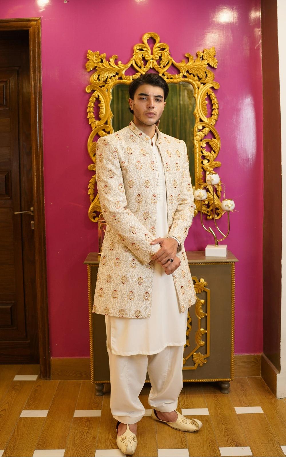 Handcrafted Embroidered Open-Price Suit