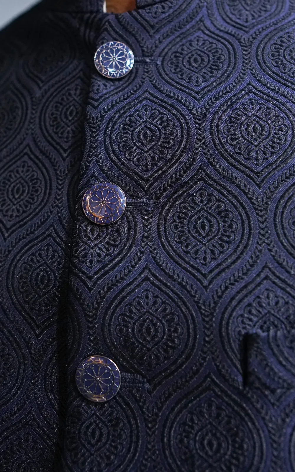 Navy Blue Prince Coat