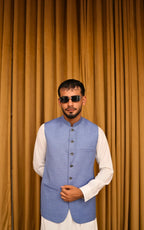 Sky Blue Waistcoat
