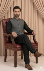 Steel Shadow Grey Waistcoat