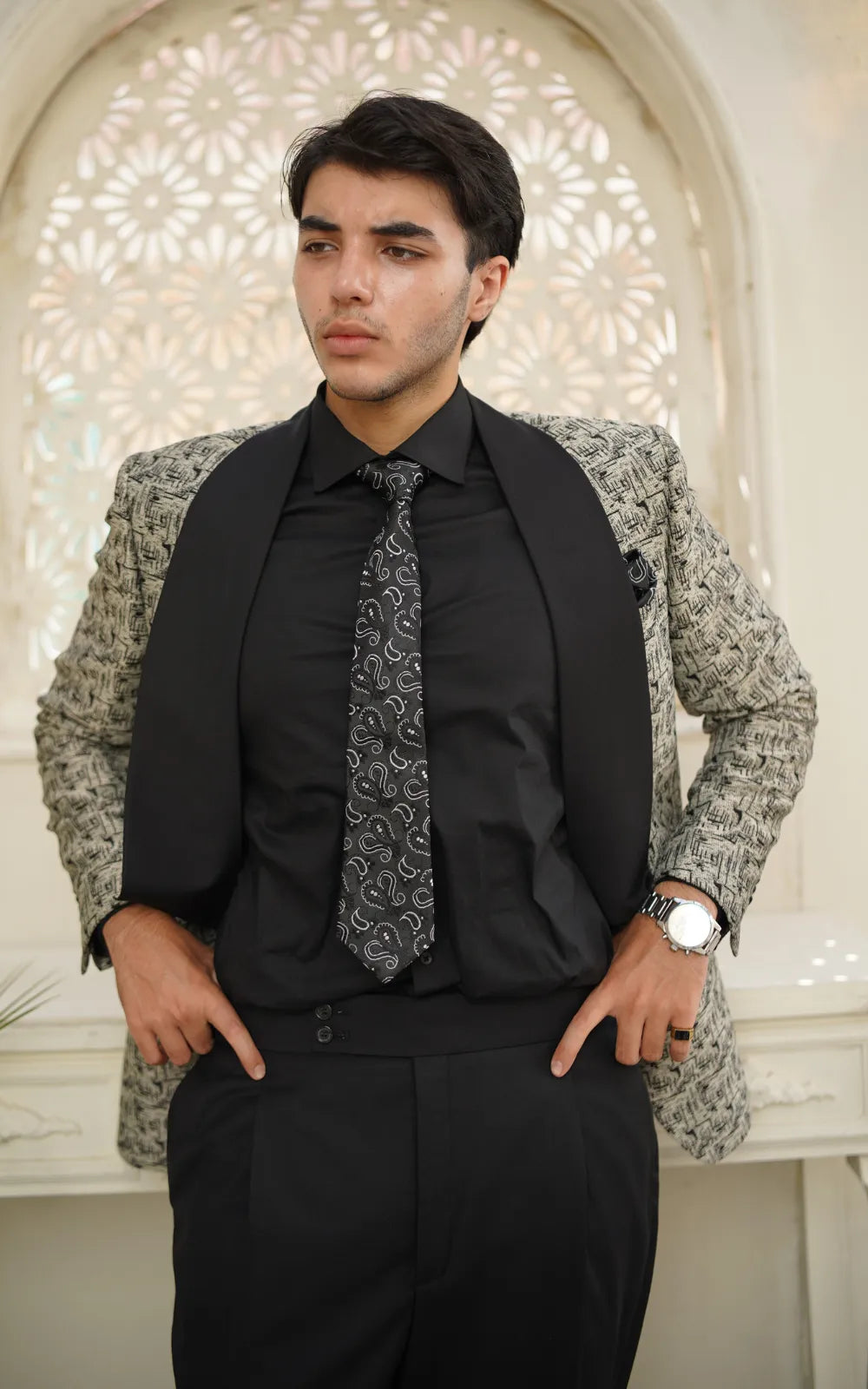 Black & White Signature Tuxedo Suit