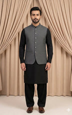 Steel Shadow Grey Waistcoat