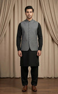 Stone Grey Waistcoat Last Option