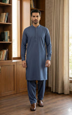 Blush Grey Shalwar Kameez