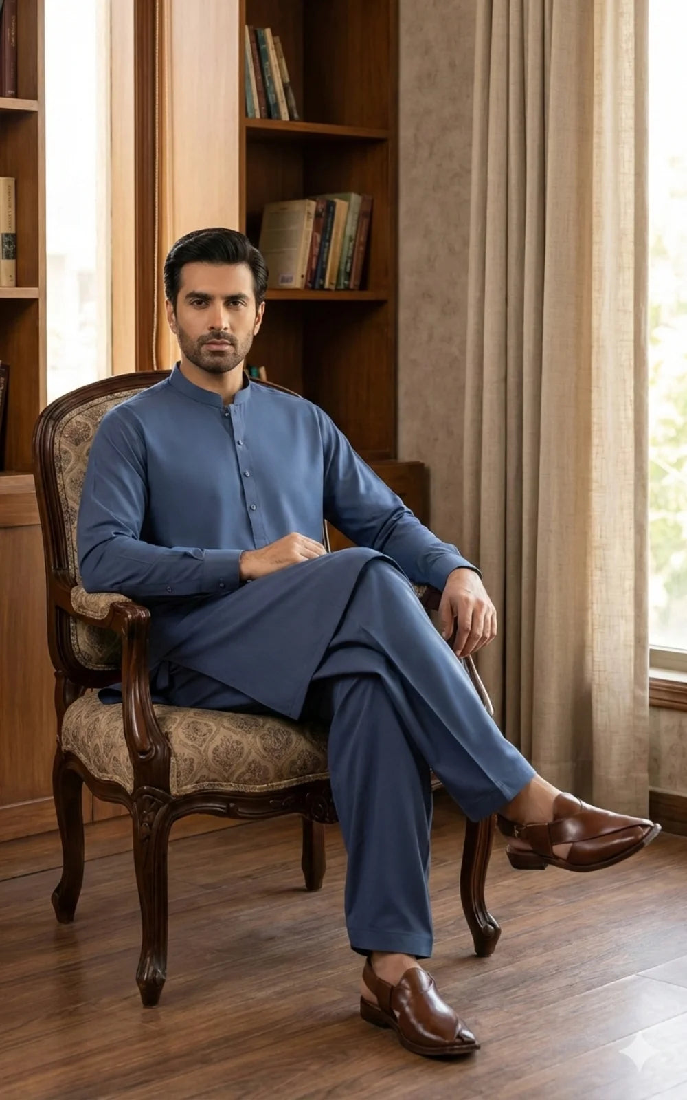 Blush Grey Shalwar Kameez