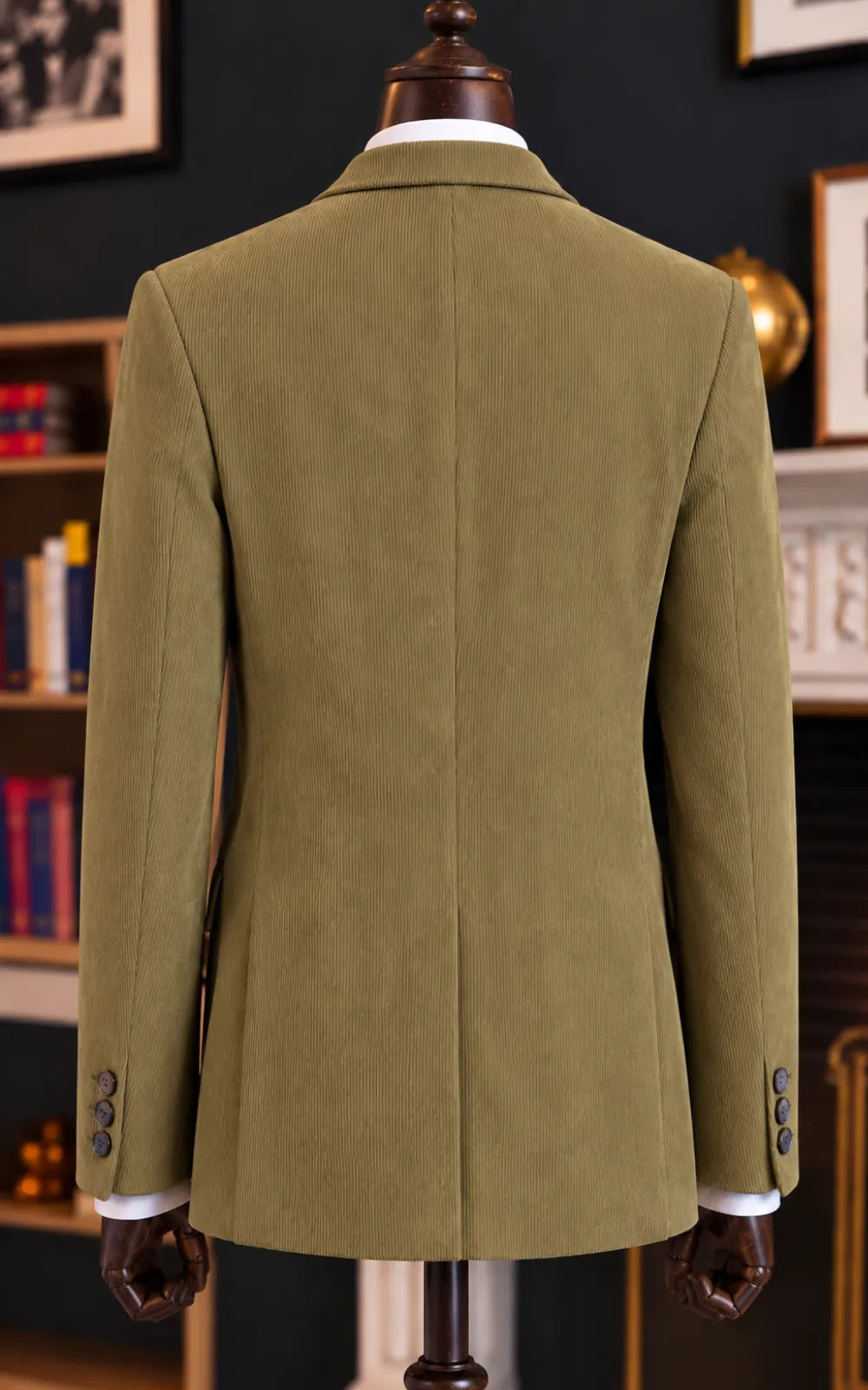 Olive Corduroy Only Casual Coat Last Option
