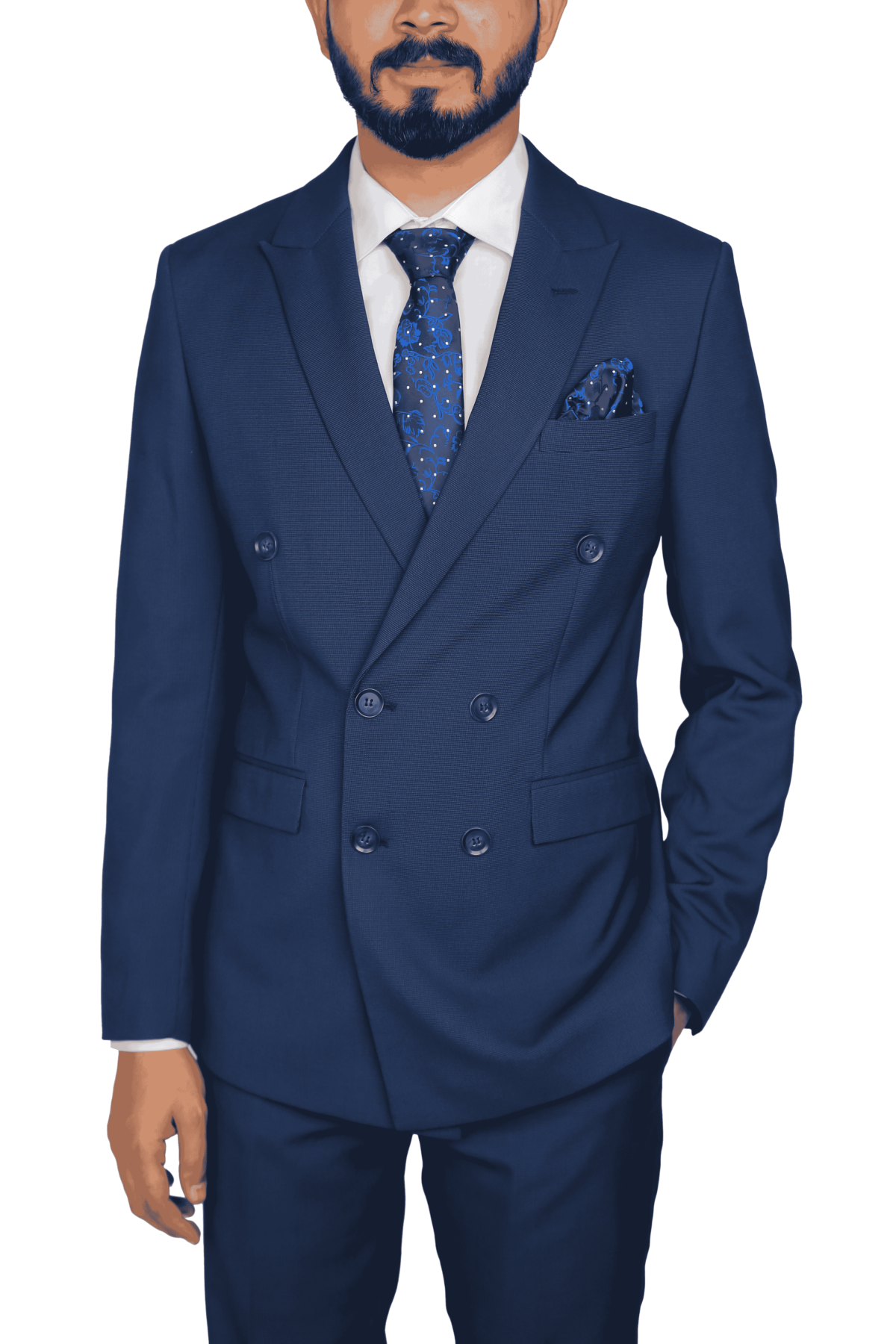 2-Piece Suit Premium dark blue