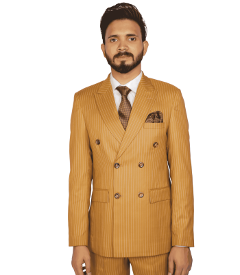 2-piece suit Lining Mustard Gold